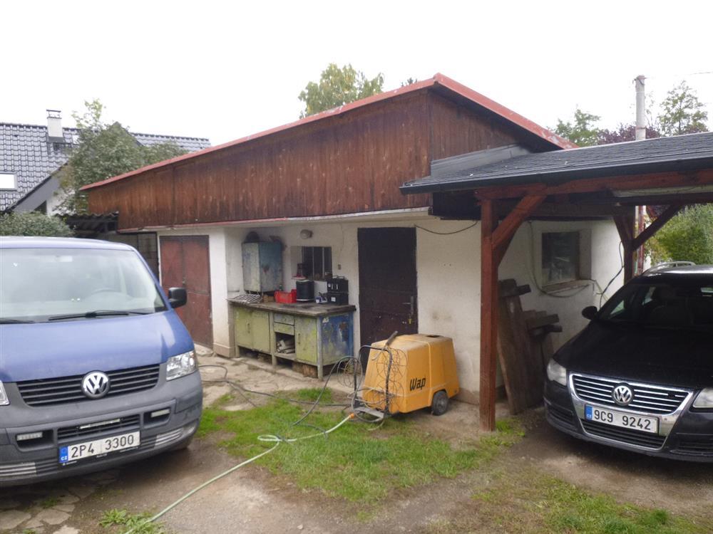 Dražba garáže s dílnou v obci Chrast, okr.
