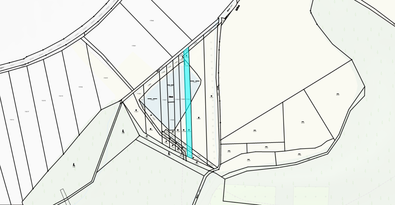id. 1/4 pozemků v k.ú. Kopidlno, okres Jičín